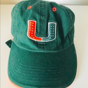 University Of MIAMI HURRICANES Hat Cap